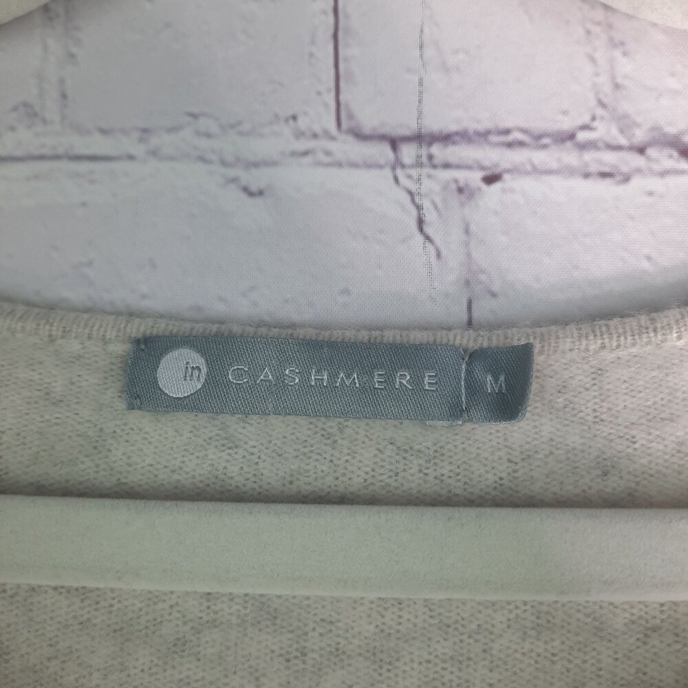 InCashmere Crew Neck Sunday Print 100% Cashmere Crew Neck - Picture 4 of 11